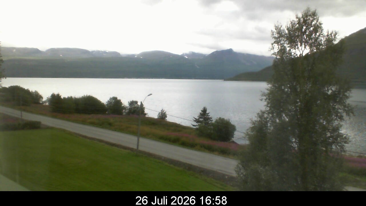 Webcam Rasteby, Storfjord, Troms, Norwegen